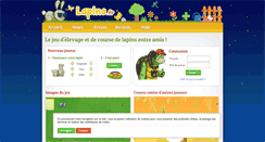 Desktop Screenshot of lapino.fr