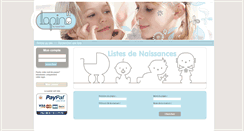 Desktop Screenshot of liste-de-naissance.lapino.lu